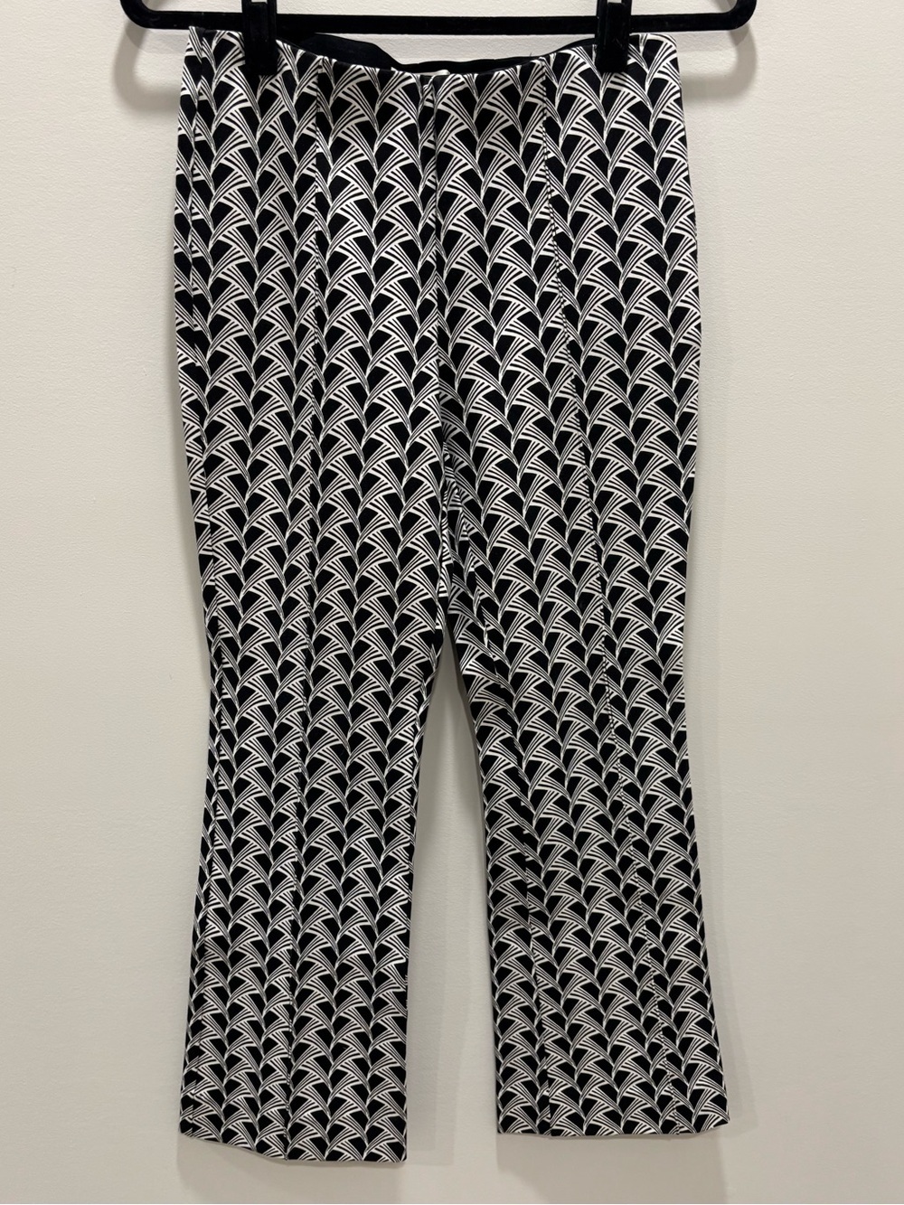 Maeve by Anthropologie The Margot Pant Geometric Wide Leg Pull-On
